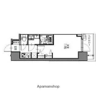 S−RESIDENCE難波大国町DEUX【11階】の間取り