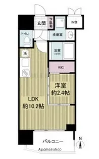セレニテ本町東リアン【7階】の間取り