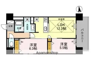 IBC Residence East【9階】の間取り