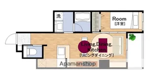 コスモ釣鐘町【3階】の間取り