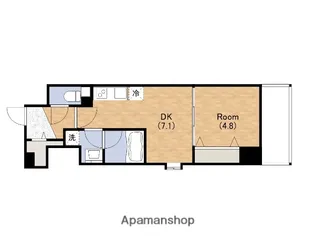 M‐chris【4階】の間取り