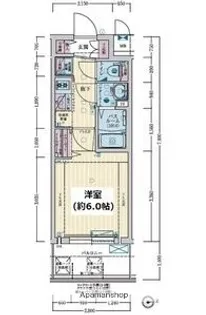グランカリテ大正ドマーニ【3階】の間取り