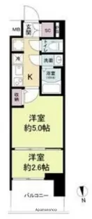 2Kの間取り画像