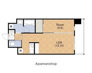 プレジオ九条【11階】の間取り