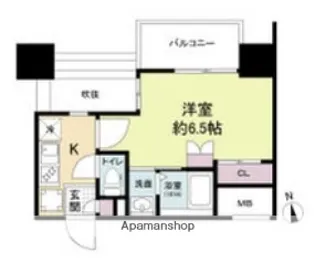 SERENITE難波GRANDESUD(グランデシュッド)【8階】の間取り
