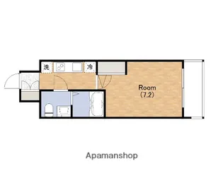 エグゼ大阪DOME CITYグレイス【15階】の間取り