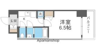 ベイサイドパークOSAKAノースレジデンシス【7階】の間取り