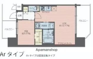 プレジオ大正【12階】の間取り