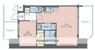 プレジオ大正【8階】の間取り