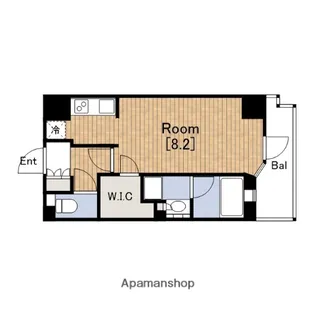 パークアクシスうつぼ公園【6階】の間取り