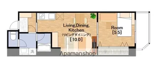 リアンフォール【6階】の間取り