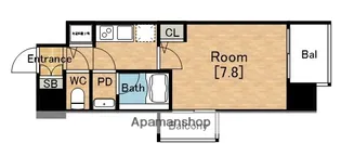 大阪府大阪市生野区巽北2丁目【マンション】の間取り