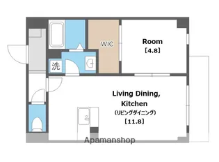 SOLASIA residence 九条【2階】の間取り