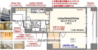 ブラービ南船場【5階】の間取り