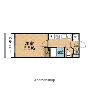 エスライズ梅田東【5階】の間取り