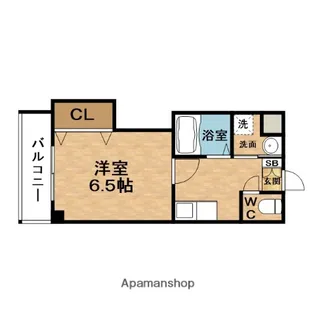 メゾンドアヴェルIV【5階】の間取り