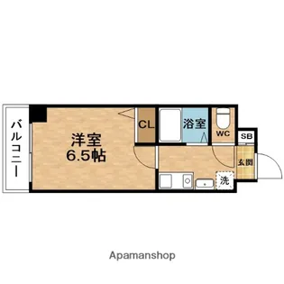 ESLEAD(エスリード)福島駅前【11階】の間取り