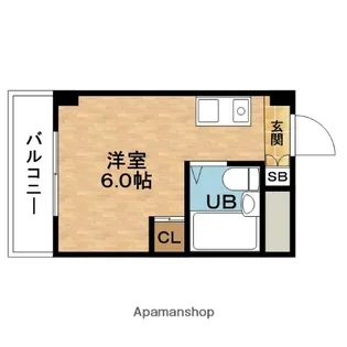 昭和グランドハイツ大淀【3階】の間取り