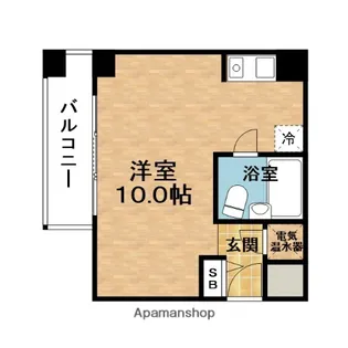天満メゾン中塚【7階】の間取り