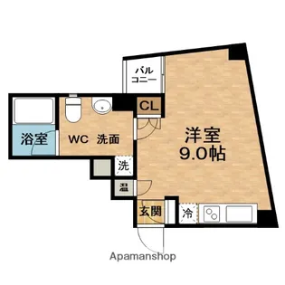 サウス・サン【2階】の間取り