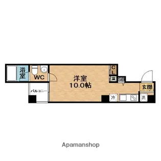サウス・サン【5階】の間取り
