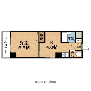 ファーネス【2階】の間取り
