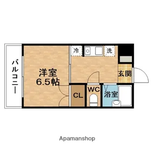 ヴィラージュ本庄【6階】の間取り