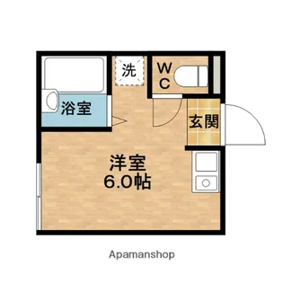 ハイツ正和【4階】の間取り