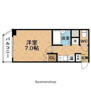 IF天満橋【4階】の間取り