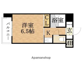 サンキャドマス扇町【12階】の間取り