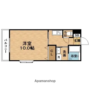 キャピタルライフ【7階】の間取り