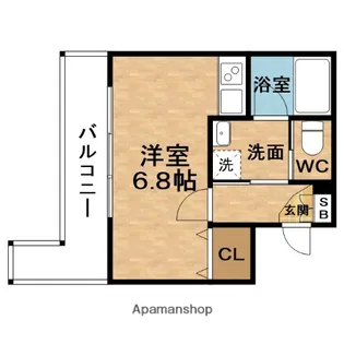 フェリーチェ梅田北【3階】の間取り