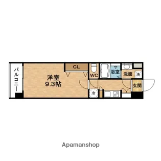 NORTH VILLAGE BIRTH PLACE【4階】の間取り