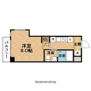 サザン長柄【2階】の間取り