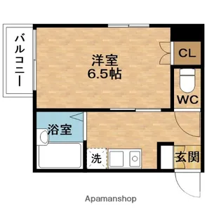 MESSAGE天神橋池田町【8階】の間取り