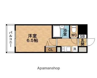 エスリード同心第2【12階】の間取り