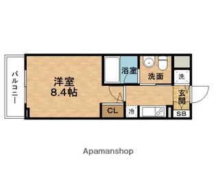 エスライズ梅田DOSHIN【2階】の間取り