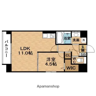 T.Y天六【3階】の間取り