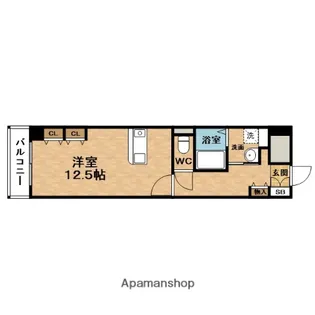 天満リバーサイドプラザ【2階】の間取り