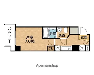 セレニテ天六【8階】の間取り