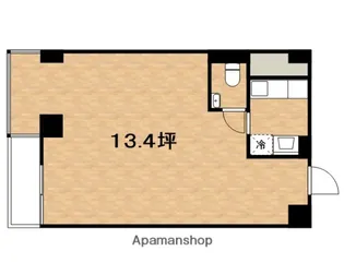 グリーンコーポ天満橋【4階】の間取り