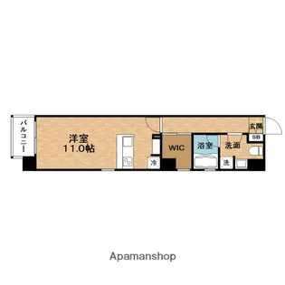 ラ・パサージュ【4階】の間取り