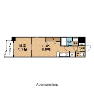 AXIA【5階】の間取り