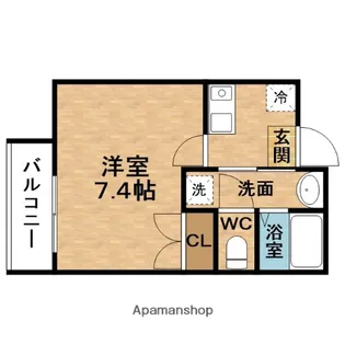 アリバ豊崎【5階】の間取り