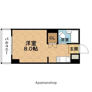 COLLECTION中崎Ⅱ【2階】の間取り