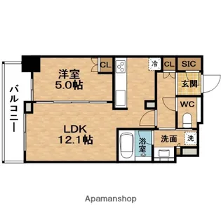 ザ・セントラルマークタワー【33階】の間取り
