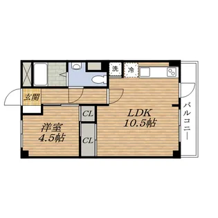 ドイマンション【6階】の間取り