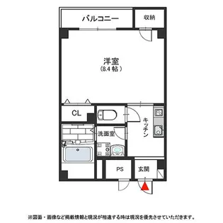 難波千日前OEMマンション【302号室号室】の間取り