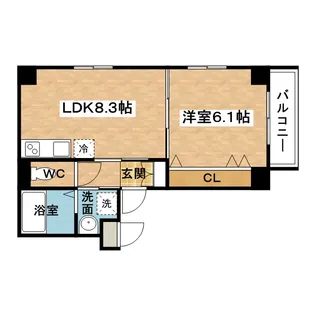 CASALAURORA【1階】の間取り