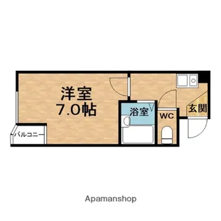 ジョリーフローラ【3階】の間取り